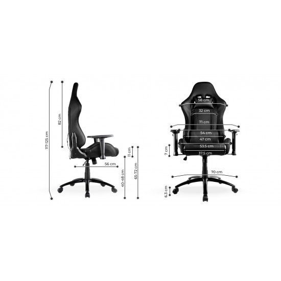 Кресло игровое 2E Gaming Ogama RGB Black 2E-GC-OGA-BKRGB купить,113163