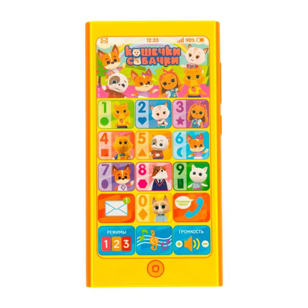 Игрушка развивающая Кошечки-Собачки Телефон купить,NaN
