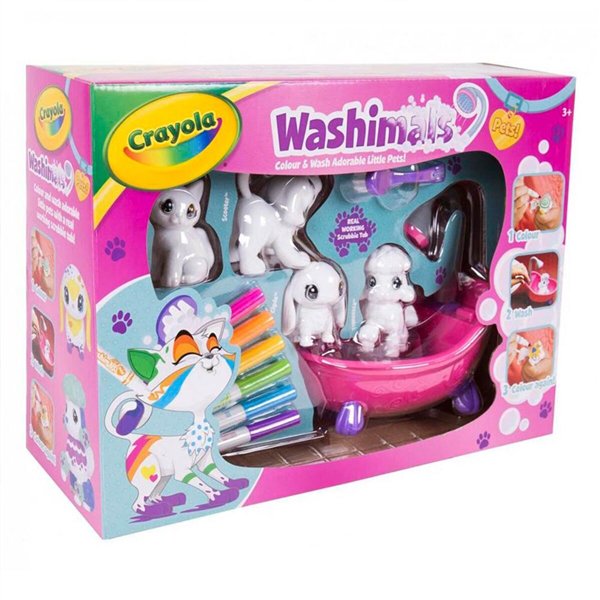  Набор для раскрашивания Washimals  Набор с ванной купить,NaN