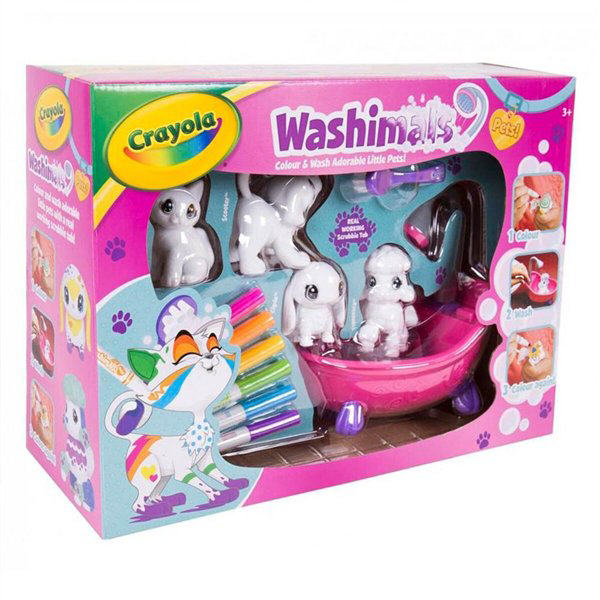  Набор для раскрашивания Washimals  Набор с ванной купить,NaN