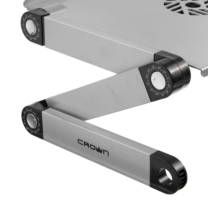 Столик для ноутбука Crown CMLS-116G Silver купить,0