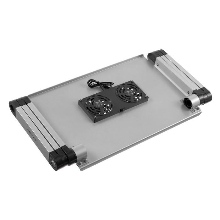 Столик для ноутбука Crown CMLS-116G Silver купить,0