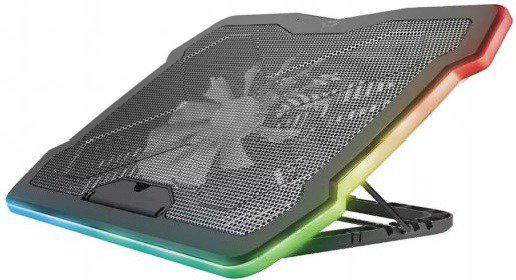 Подставка для ноутбука Trust GXT 1126 AURA 17.3" черная купить,NaN