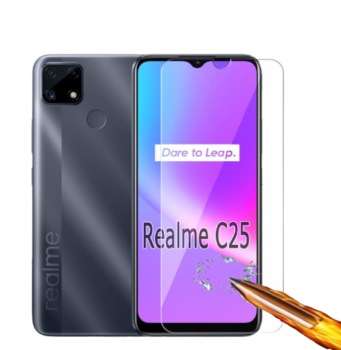  Стекло защитное A-Case Realme C25