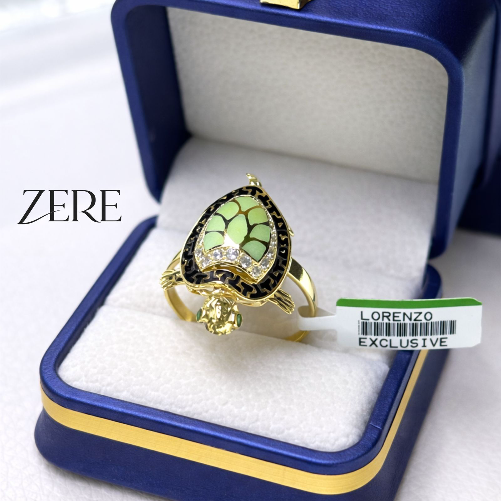 Кольцо Zere Черепаха 19р 5.56гр  купить,449900