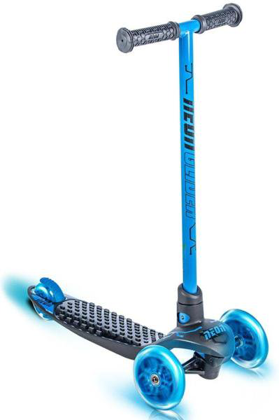Самокат Neon Glider голубой купить,NaN