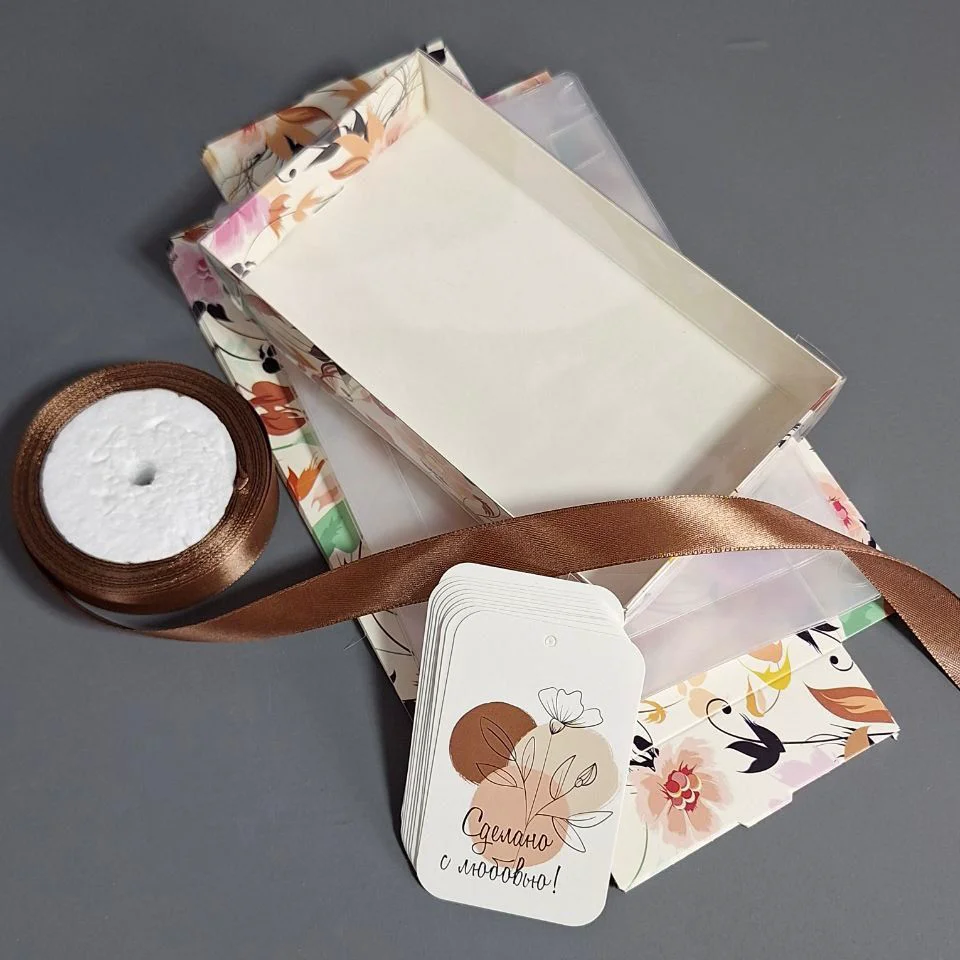 Коробка Box.kz Сделано с любовью 18х10х3 см 10 шт - ForteMarket Коробка Box.kz Сделано с любовью 18х10х3 см 10 шт купить,0