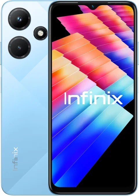 Смартфон Infinix Hot 30i X669D 128/4Gb Glacie Blue купить,NaN