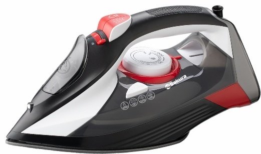 Утюг Sakura SA-3067CBR черно-белый