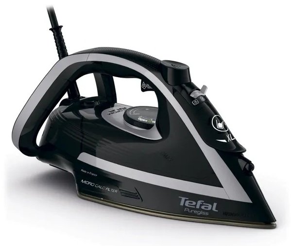 Утюг Tefal Puregliss FV8062E0 черный, серый купить,0