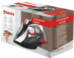 Утюг Sakura SA-3067CBR черно-белый