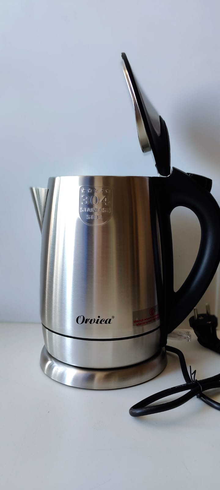 Электрочайник Orvica 8032 2 л серебристый - ForteMarket Электрочайник Orvica 8032 2 л серебристый купить,0