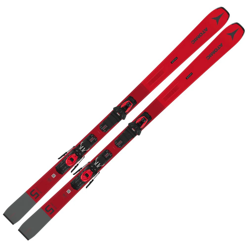 Лыжи Atomic Savor 5 red + M 10 GW AA0028390 167 красные купить,NaN