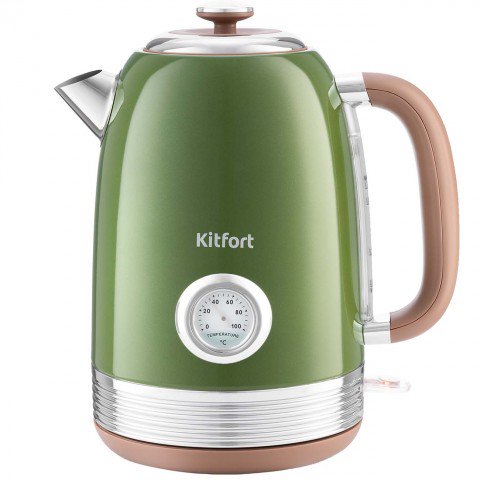 Электрочайник Kitfort КТ-6110 зеленый