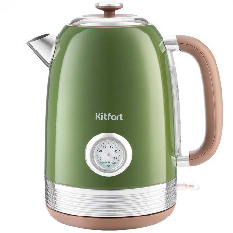 Электрочайник Kitfort КТ-6110 зеленый