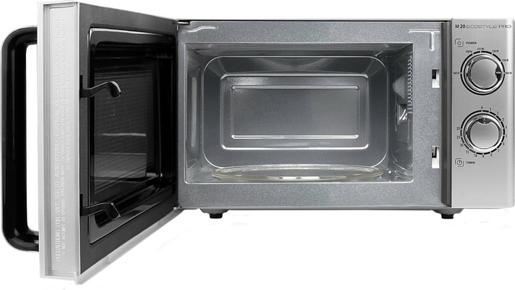 Микроволновая печь Caso M 20 Ecostyle Pro черно-серебристая - ForteMarket Микроволновая печь Caso M 20 Ecostyle Pro черно-серебристая купить,0