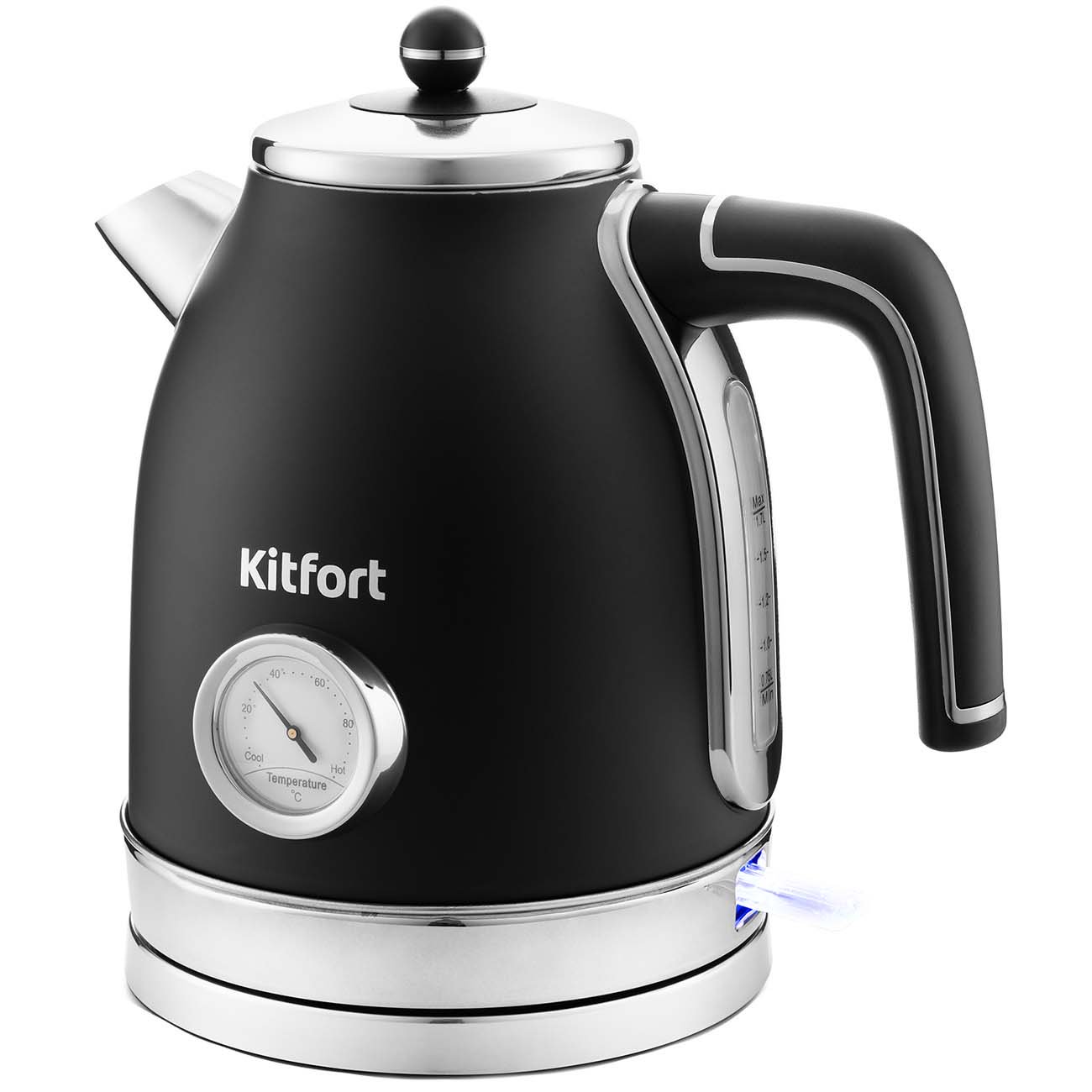 Электрочайник Kitfort КТ-6102-1 черный купить,NaN