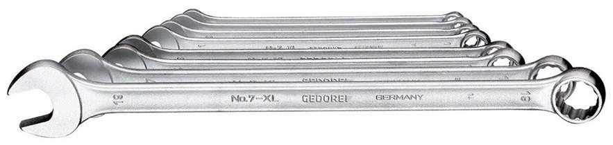 Gedore набор ключей комбинированный 8-19 мм 6104880, 8 шт