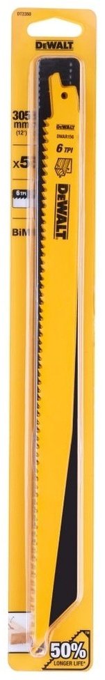 Пильное полотно DeWALT 305 мм, 5 шт. арт. DT2350-QZ