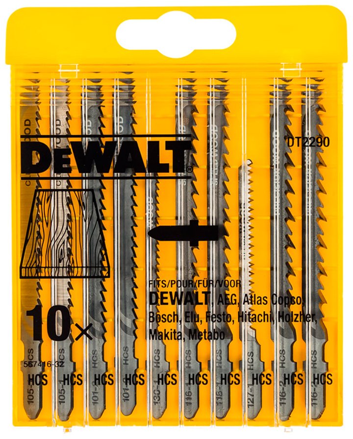Пильное полотно DeWALT 100 мм, 10 шт. арт. DT2290-QZ купить,NaN