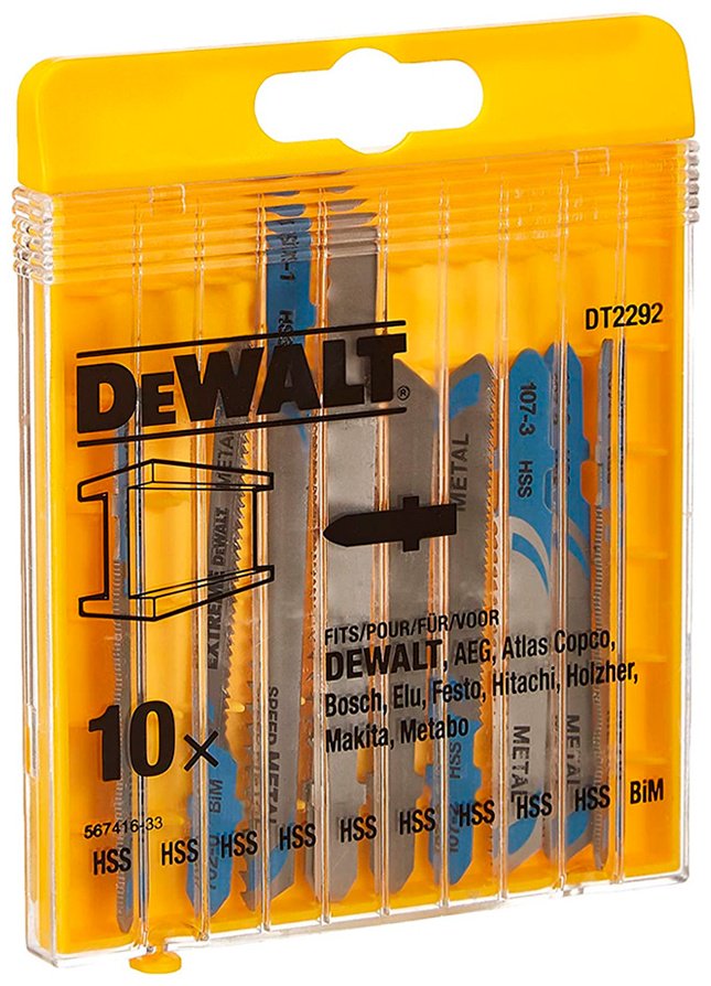 Пильное полотно DeWALT 100 мм, 10 шт. арт. DT2292-QZ