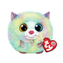 Мягкая игрушка TY Puffies Котик Хизер 10 см