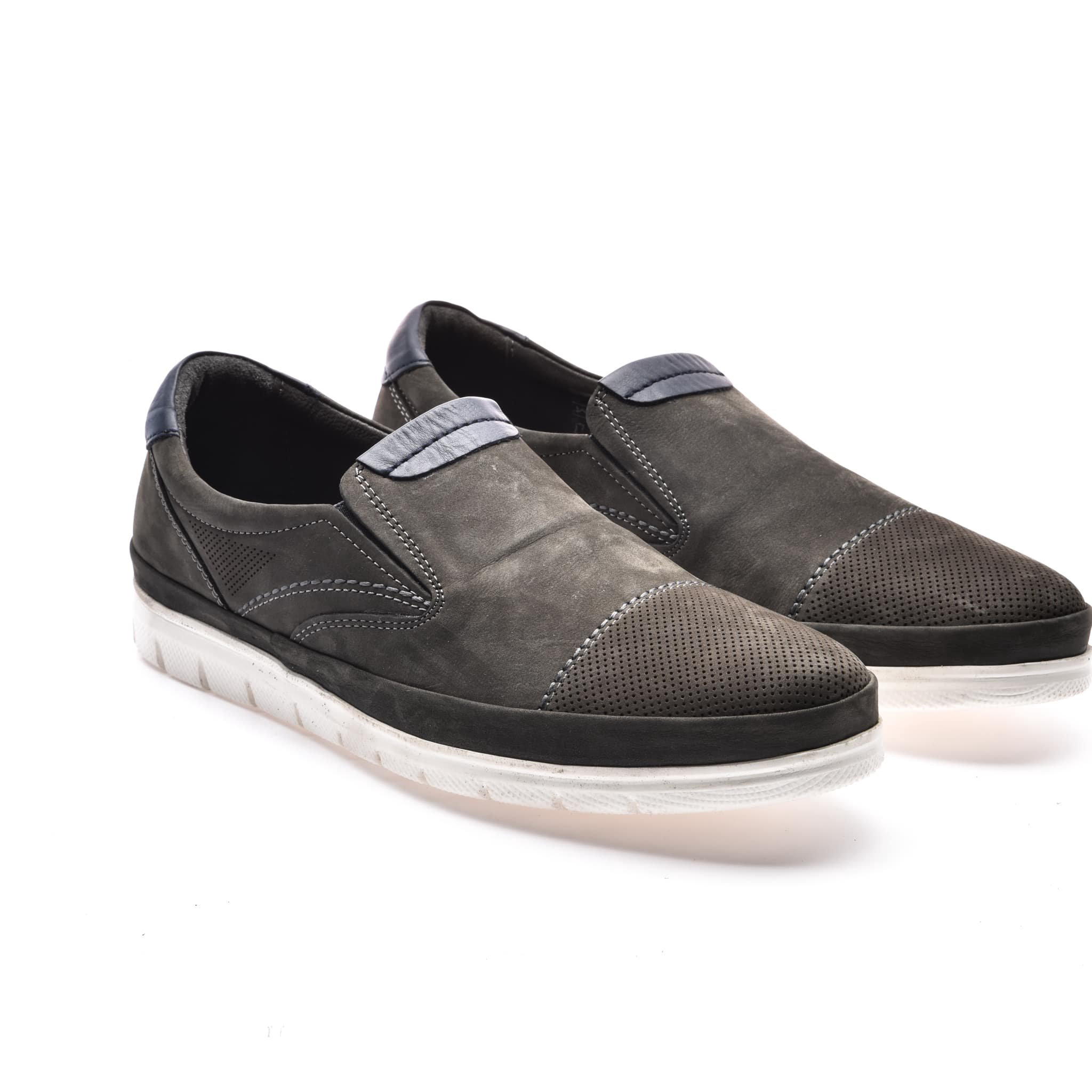 Слипоны Greyder 63371 dark grey 42 купить,NaN