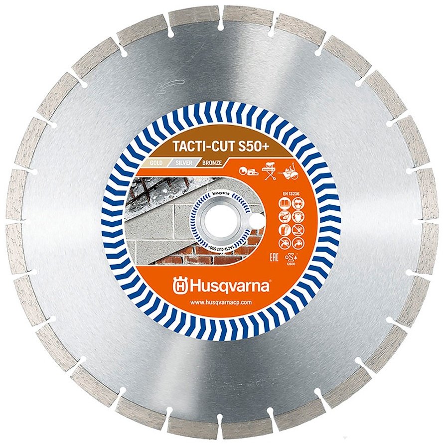 Диск отрезной алмазный 350x25.4х3.2 мм, Husqvarna Tacti-Cut S50+ (579 81 56-20) купить,NaN