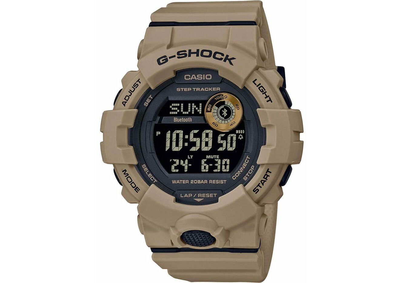 Часы Casio GBD-800UC-5ER коричневые купить,NaN