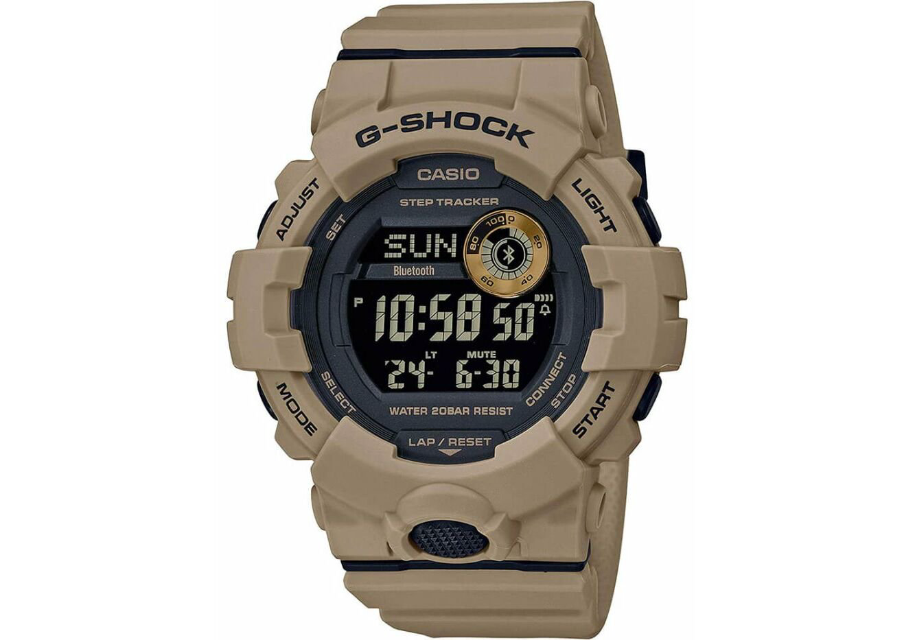 Часы Casio GBD-800UC-5ER коричневые купить,NaN