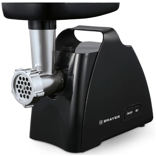 Мясорубка Brayer BR1606 черная купить,53210