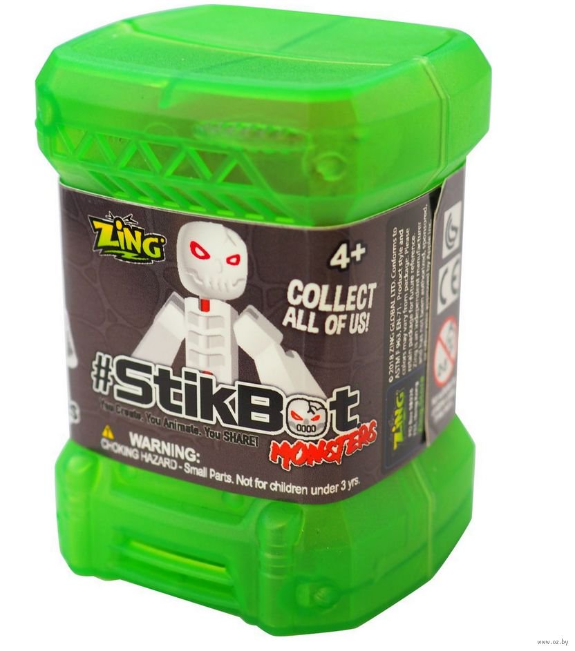 Фигурка Zing Stikbot Монстр в капсуле EB005 купить,NaN