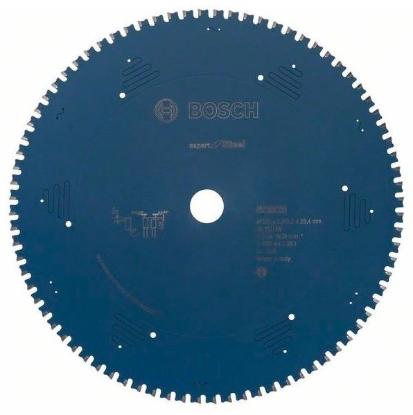 Пильный диск по металлу Bosch 2608643061, 305x25.4 мм, 80Т