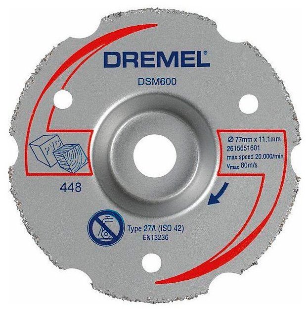 Dremel для резки заподлицо DSM600 77мм x 11.1мм купить,NaN
