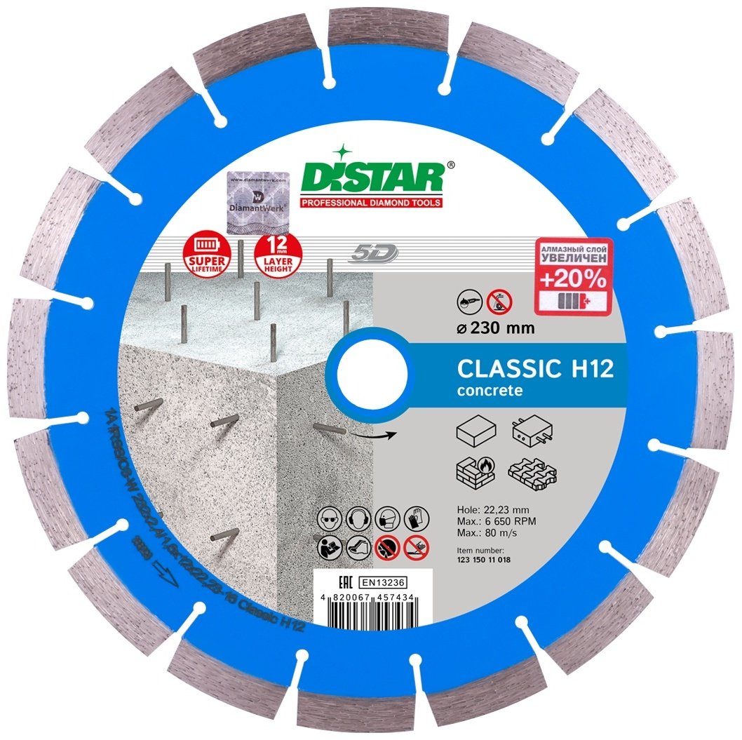 Distar Classic 12315011018 232x22.23 мм