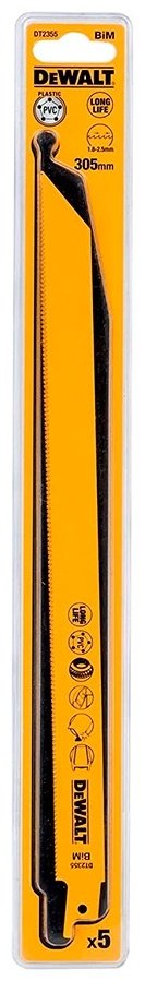 Пильное полотно DeWALT 305 мм, 5 шт. арт. DT2355-QZ