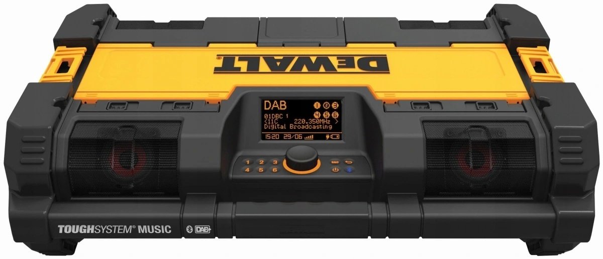 Радиоприемник DeWALT DWST1-75659-QW желтый-черный купить,NaN