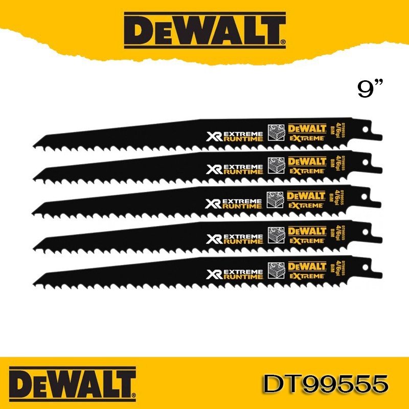 Пильное полотно DeWALT 228 мм, 5 шт. арт. DT99555 купить,NaN