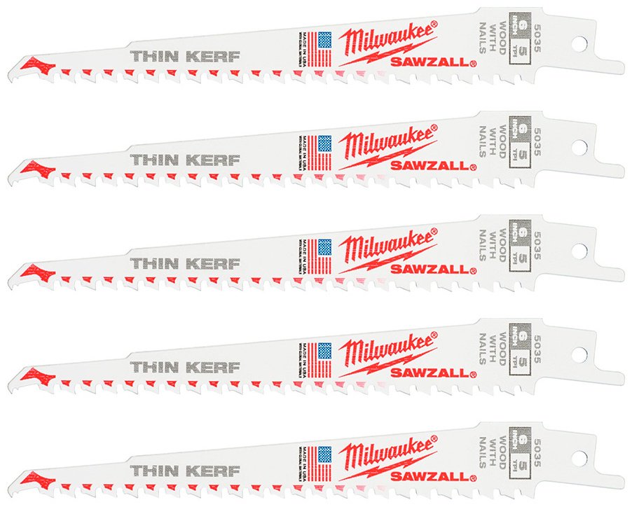 Пильное полотно Milwaukee 150 мм, 5 шт. арт. 48005035 купить,NaN