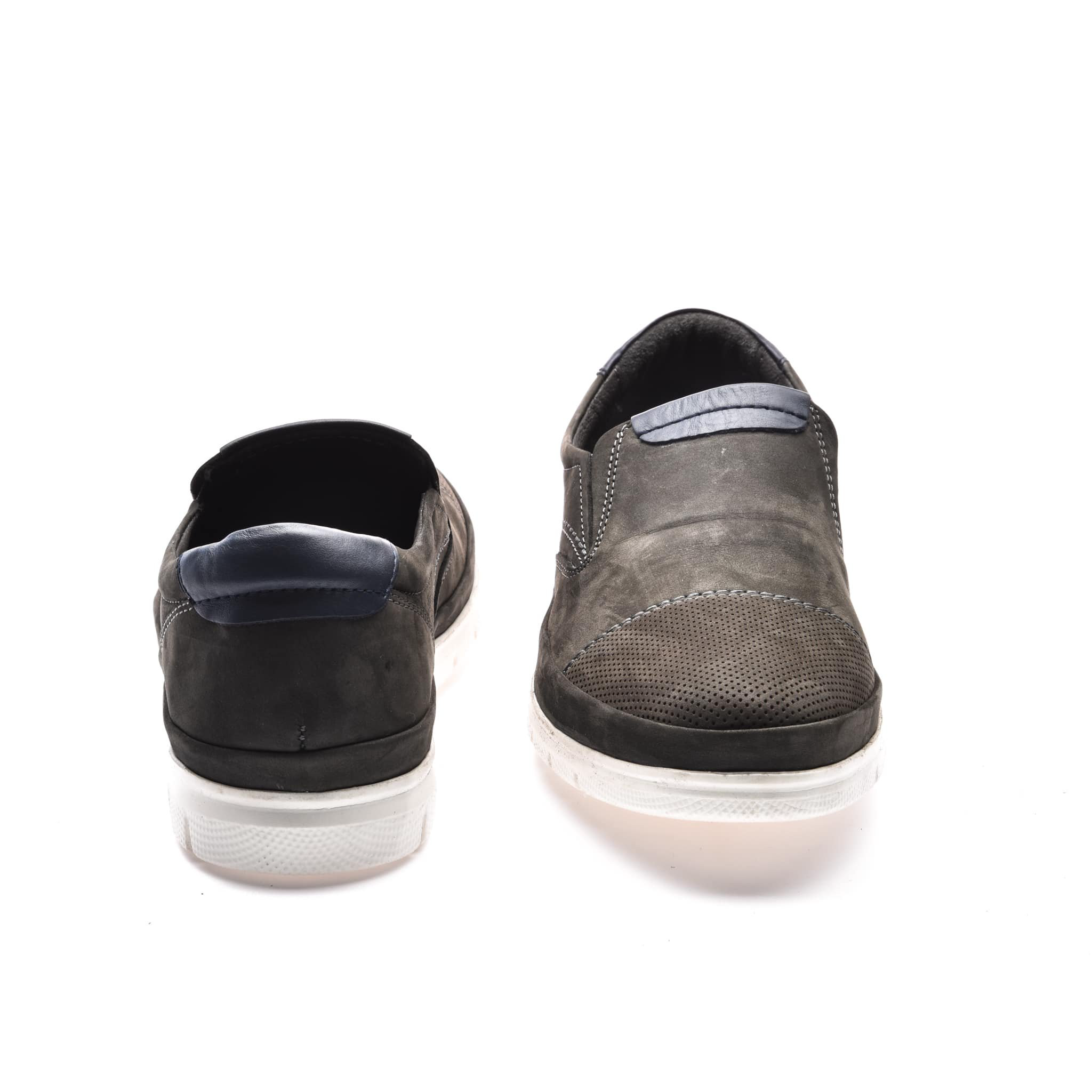 Слипоны Greyder 63371 dark grey 40 купить,NaN