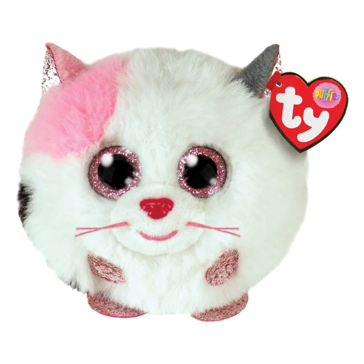 Мягкая игрушка TY Puffies Котик Маффин 10 см купить,NaN