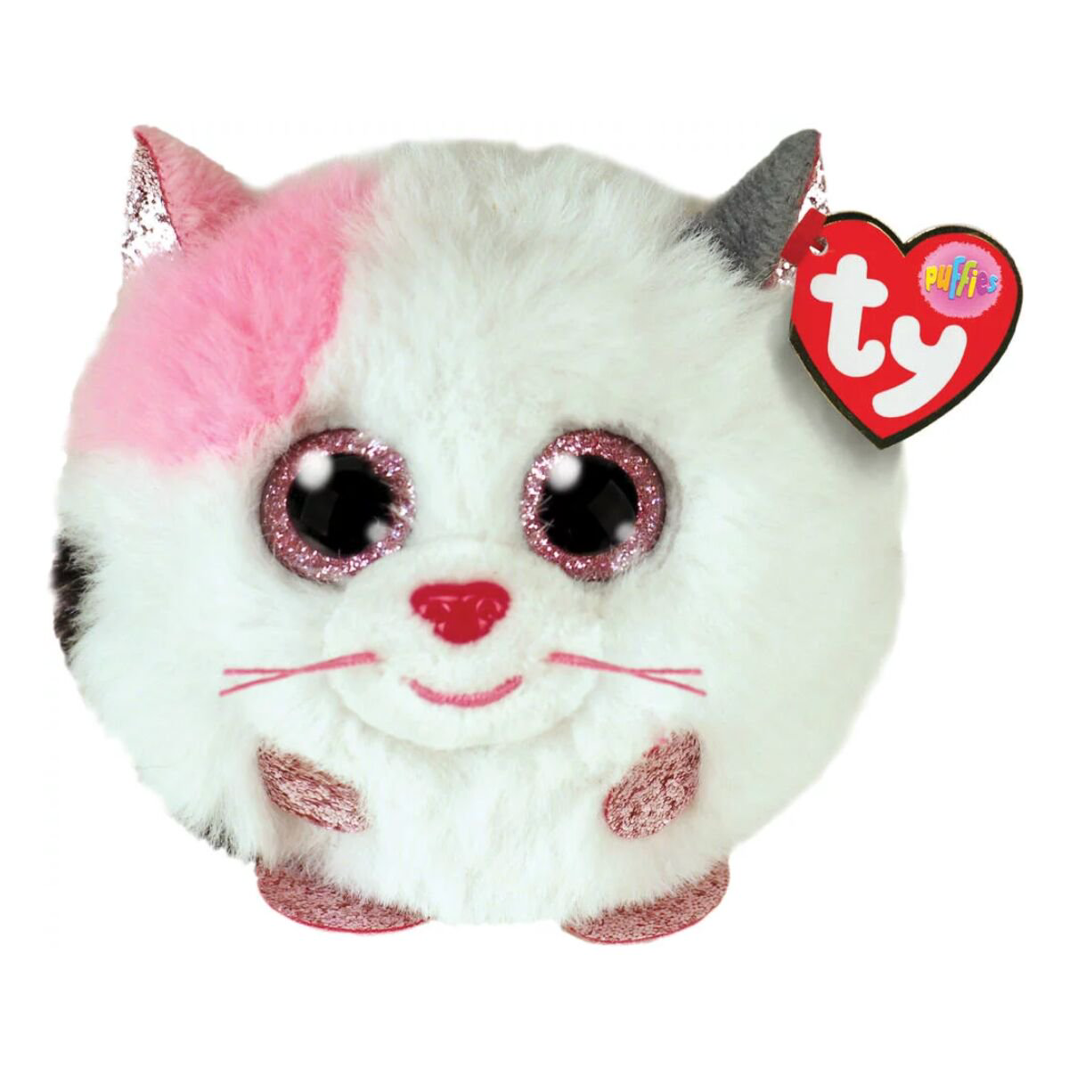Мягкая игрушка TY Puffies Котик Маффин 10 см купить,NaN