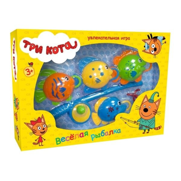 Игра рыбалка Три кота Играем вместе купить,NaN