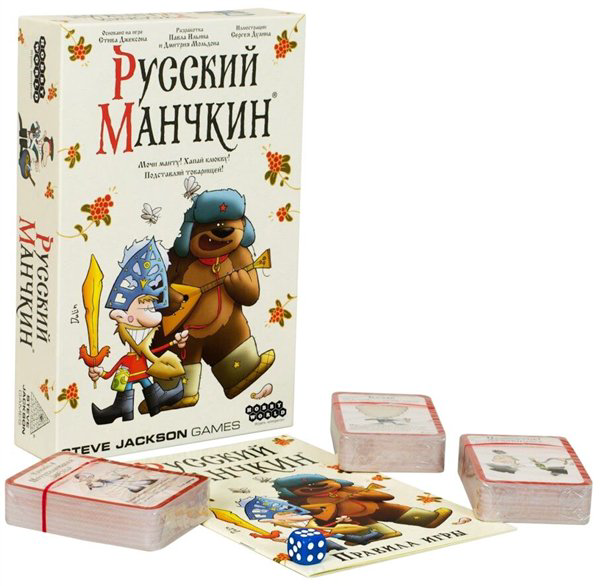 Настольная игра Hobby world   Русский манчкин купить,NaN