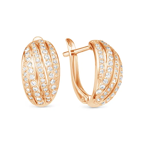 Серьги Zlato Z2-9909 4.29гр