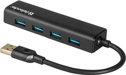 USB Hub Defender Quadro Express черный