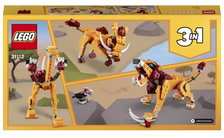 Конструктор Lego Creator Лев 31112