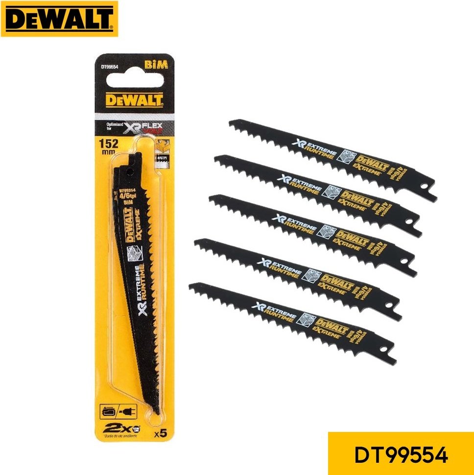 Пильное полотно DeWALT 152 мм, 5 шт. арт. DT99554