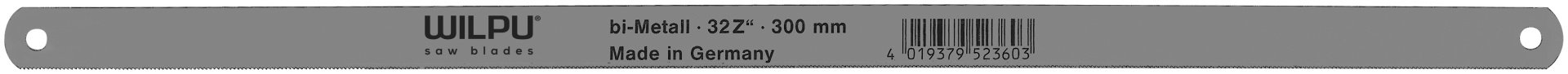 Пильное полотно WILPU 300 мм, 100 шт. арт. 3723600099