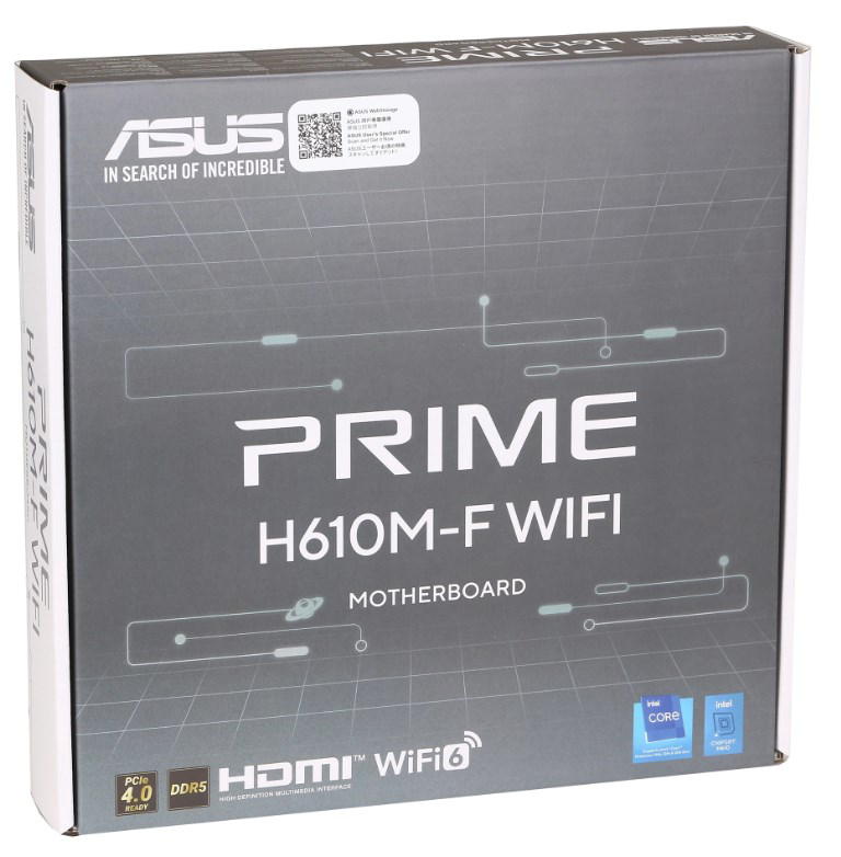 Материнская плата ASUS Prime H610M-F WiFi 90MB1NS0-M0EAY0